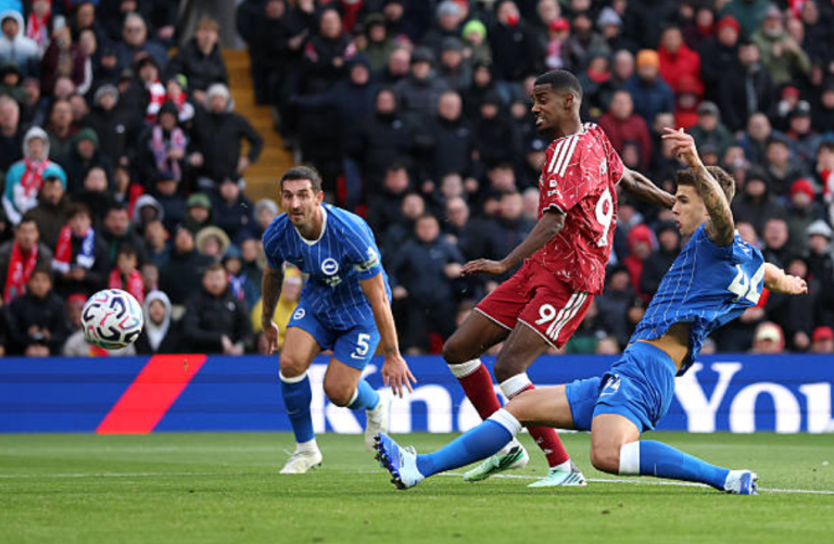 Liverpool vs Brighton (21:00 - 25/10)